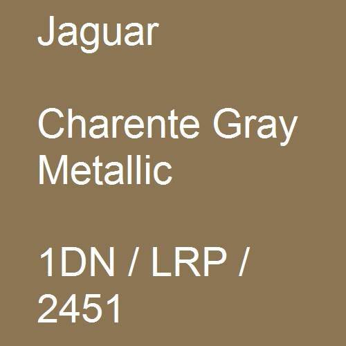 Jaguar, Charente Gray Metallic, 1DN / LRP / 2451.